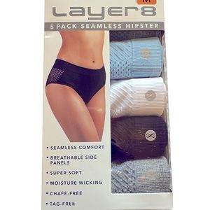 Layer 8 5 pack seamless hipster women’s underwear